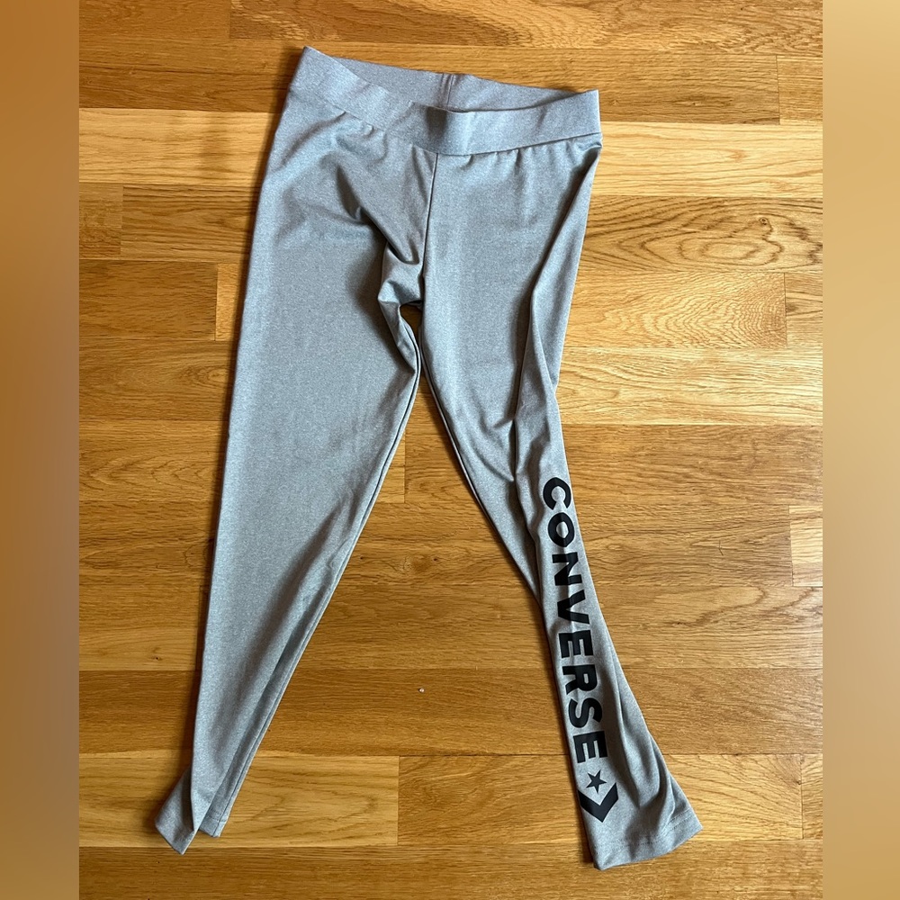 grey CONVERSE leggings in girls (large)